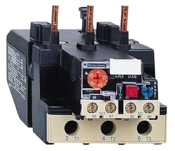 Schneider Electric - 17 to 25 Amp, 690 VAC, Thermal IEC Overload Relay - Trip Class 20, For Use with LC1D80 and LC1D95 - Americas Tooling