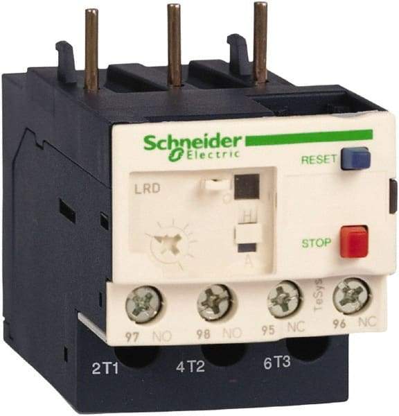 Schneider Electric - 30 to 38 Amp, 690 VAC, Thermal IEC Overload Relay - Trip Class 10A, For Use with LC1D32 and LC1D38 - Americas Tooling