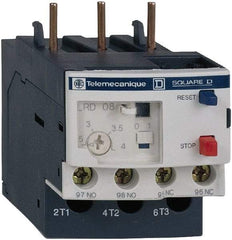 Schneider Electric - 4 to 6 Amp, 690 VAC, Thermal IEC Overload Relay - Trip Class 10A, For Use with LC1D09 and LC1D38 - Americas Tooling