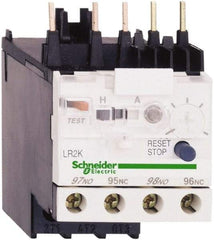 Schneider Electric - 0.11 to 0.16 Amp, 250 VDC, 690 Volt and 690 VAC, Thermal IEC Overload Relay - Trip Class 10A, For Use with LC1K, LC7K, LP1K and LP4K - Americas Tooling