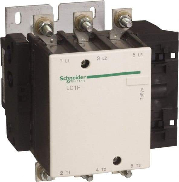 Schneider Electric - 3 Pole, 120 Coil VAC, 115 Amp at 440 VAC, Nonreversible IEC Contactor - Bureau Veritas, CCC, CSA, DNV, EN/IEC 60947-1, EN/IEC 60947-4-1, GL, JEM 1038, LROS, RINA, RMRoS, RoHS Compliant, UL Listed - Americas Tooling