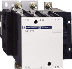 Schneider Electric - 3 Pole, 115 Amp at 440 VAC and 200 Amp at 440 VAC, Nonreversible IEC Contactor - Bureau Veritas, CCC, CSA, DNV, EN/IEC 60947-1, EN/IEC 60947-4-1, GL, JEM 1038, LROS, RINA, RMRoS, RoHS Compliant, UL Listed - Americas Tooling