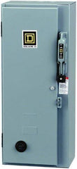 Square D - 3 Pole, 600 VAC, 27 Continuous Amp, 10 hp, Enclosed NEMA Combination Starter - NEMA 1, 30 Amp Short Circuit Protection - Americas Tooling