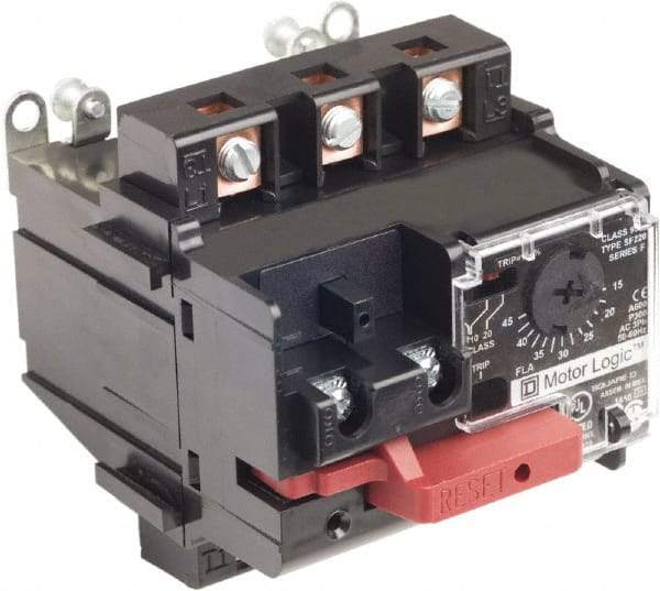 Square D - NEMA Size 2, 600 VAC, Thermal NEMA Overload Relay - For Use with Motor Logic - Americas Tooling