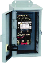 Square D - 220 Coil VAC at 50 Hz, 240 Coil VAC at 60 Hz, 18 Amp, Nonreversible Enclosed Enclosure NEMA Motor Starter - 3 Phase hp: 3 at 200 VAC, 3 at 230 VAC, 5 at 460 VAC, 5 at 575 VAC, 12 Enclosure Rating - Americas Tooling