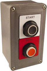 Schneider Electric - 2 Operator, Pushbutton Control Station - Up-Down (Legend), Momentary Switch, 2NO/2NC Contact, NEMA 1, 13, 3, 4 - Americas Tooling