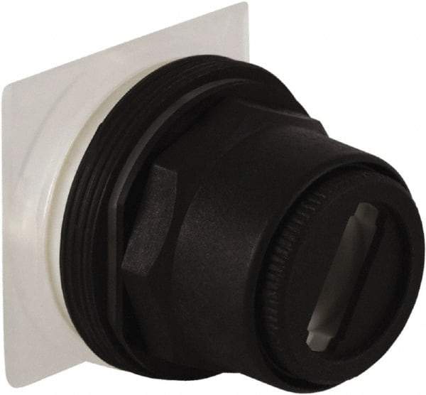 Schneider Electric - 30mm Mount Hole, 2 Position, Knob and Pushbutton Operated, Selector Switch Only - Maintained (MA), without Contact Blocks, Anticorrosive, Weatherproof, Dust and Oil Resistant - Americas Tooling