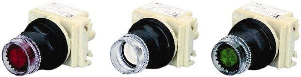 Square D - Flush Pushbutton Switch Operator - Round Button, Incandescent Lamp, Illuminated - Americas Tooling