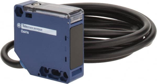 Telemecanique Sensors - Cable Connector, 30m Nominal Distance, Shock and Vibration Resistant, Through Beam Photoelectric Sensor - 24 to 240 VAC/VDC, 250 Hz, PBT, 50mm Long x 18mm Wide x 50mm High - Americas Tooling