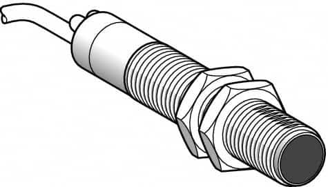 Telemecanique Sensors - Cable Connector, 15m Nominal Distance, Shock and Vibration Resistant, Through Beam Photoelectric Sensor - 24 to 240 VAC/VDC, 25 Hz, Brass, 82mm Long x 18mm Wide x 7 Inch High - Americas Tooling