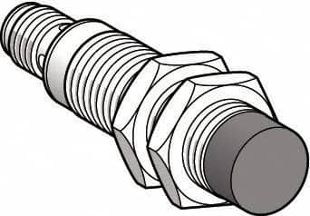 Telemecanique Sensors - NPN, PNP, 12mm Detection, Cylinder, Inductive Proximity Sensor - 2 Wires, IP67, IP69, 24 to 240 VAC/VDC, M18x1 Thread, 72mm Long - Americas Tooling