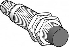 Telemecanique Sensors - NPN, PNP, 8mm Detection, Cylinder, Inductive Proximity Sensor - 2 Wires, IP67, 24 to 210 VDC, 24 to 240 VAC @ 50/60 Hz, M18x1 Thread, 72mm Long - Americas Tooling