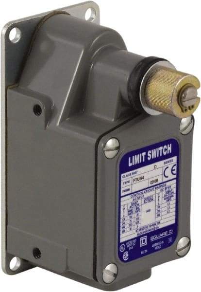 Square D - SPDT, 600 VAC, Screw Terminal, Rotary Spring Return Actuator, General Purpose Limit Switch - 1, 2, 4, 12, 13 NEMA Rating, IP67 IPR Rating - Americas Tooling