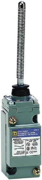 Square D - SPDT, NC/NO, 600 Volt Screw Terminal, Cat Whisker Actuator, General Purpose Limit Switch - 1, 2, 4, 6, 12, 13, 6P NEMA Rating, IP67 IPR Rating - Americas Tooling