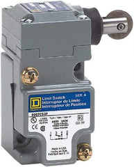 Square D - SPDT, NC/NO, 600 Volt Screw Terminal, Roller Plunger Actuator, General Purpose Limit Switch - 1, 2, 4, 6, 12, 13, 6P NEMA Rating, IP67 IPR Rating - Americas Tooling