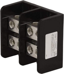 Square D - 2 Poles, 620 (Aluminium), 760 (Copper) Amp, Phenolic Power Distribution Block - 600 VAC, 2 Primary Connection - Americas Tooling