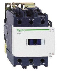 Schneider Electric - 3 Pole, 120 Coil VAC at 50/60 Hz, 95 Amp at 440 VAC, Nonreversible IEC Contactor - Bureau Veritas, CCC, CSA C22.2 No. 14, DNV, EN/IEC 60947-4-1, EN/IEC 60947-5-1, GL, GOST, LROS, RINA, UL 508 - Americas Tooling