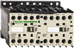 Schneider Electric - 3 Pole, 220 to 230 Coil VAC at 50/60 Hz, 6 Amp at 440 VAC, Reversible IEC Contactor - BS 5424, CSA, IEC 60947, NF C 63-110, RoHS Compliant, UL Listed, VDE 0660 - Americas Tooling