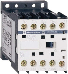 Schneider Electric - 3 Pole, 24 Coil VDC, 6 Amp at 440 VAC, IEC Contactor - BS 5424, CSA, IEC 60947, NF C 63-110, RoHS Compliant, UL Listed, VDE 0660 - Americas Tooling