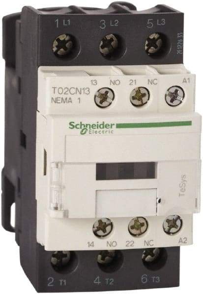 Square D - 3 Pole, 24 Coil VDC, 27 Amp NEMA Contactor - Open Enclosure - Americas Tooling