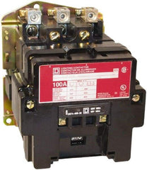 Square D - No Enclosure, 4 Pole, Electrically Held Lighting Contactor - 30 A (Tungsten), 440 VAC at 50 Hz, 480 VAC at 60 Hz - Americas Tooling