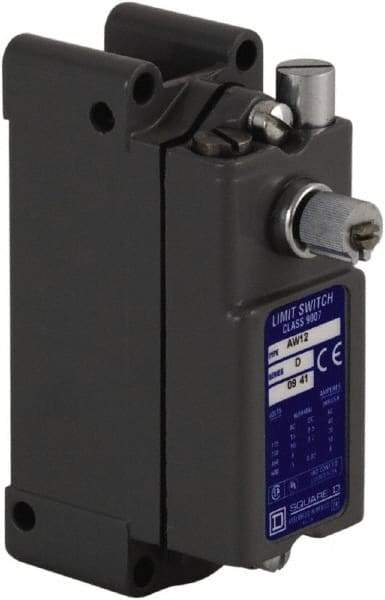 Square D - SPDT, NC/NO, 600 VAC, Screw Terminal, Rotary Head Actuator, General Purpose Limit Switch - 1, 2, 4, 12, 13 NEMA Rating, IP65 IPR Rating, Surface Mount - Americas Tooling