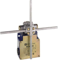 Telemecanique Sensors - 4P, 2NC, 240 VAC, Screw Terminal, Rotary Spring Return Actuator, General Purpose Limit Switch - IP66 IPR Rating - Americas Tooling