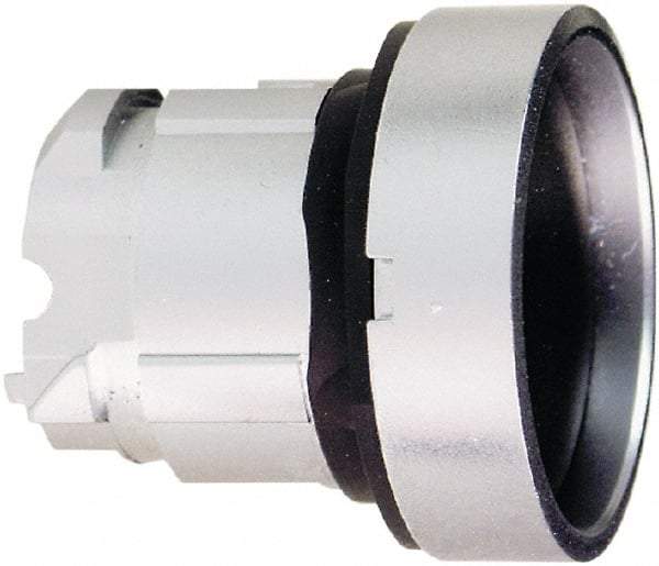 Schneider Electric - 22mm Mount Hole, Recessed, Pushbutton Switch Only - Round, Black Pushbutton, Nonilluminated, Momentary (MO) - Americas Tooling