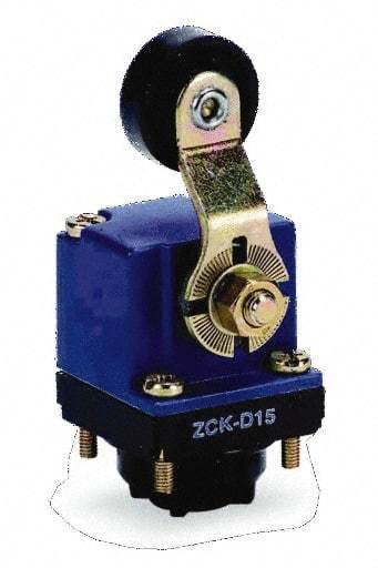 Telemecanique Sensors - 3.7 Inch Long, 19mm Diameter, Limit Switch Head - For Use with Limit Switches - Americas Tooling