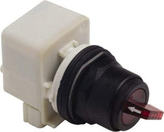 Schneider Electric - 30mm Mount Hole, 2 Position, Knob and Pushbutton Operated, Selector Switch Only - Red, Maintained (MA), without Contact Blocks, Anticorrosive, Weatherproof, Dust and Oil Resistant - Americas Tooling