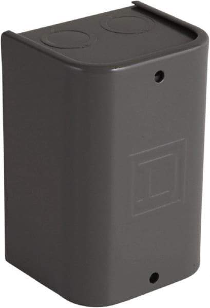 Square D - Steel Power Relay Enclosure Screw Cover - NEMA 1, 92mm Wide x 134.11 mm High x 84mm Deep - Americas Tooling