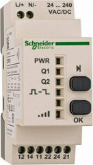 Schneider Electric - Pushbutton Switch Programmable Receiver - Green, Yellow, LED Lamp - Americas Tooling