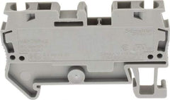 Schneider Electric - 1 Pole, 800 Volt, 32 Amp, -40 to 266°F, DIN Rail Mount, Polyamide Passthrough Terminal Block - 2 Contacts, 28 to 10 AWG Compatibility, 36-1/2mm High - Americas Tooling