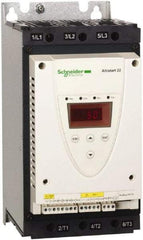 Schneider Electric - 75 Amp, 208 to 600 Coil VAC, 50/60 Hz, IEC Motor Starter - 1 Phase Hp: 20 at 208 Volt, 25 at 230 Volt, 3 Phase Hp: 50 at 460 Volt, 60 at 575 Volt - Americas Tooling