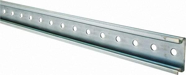 Schneider Electric - 2m Long x 0.6 Inch Wide x 1-1/2 Inch High x Steel DIN Rail - 0.04 Inch Thick - Americas Tooling