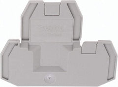 Schneider Electric - 2.2mm High, Terminal Block End Cover - Use with NSYT Terminal Blocks - Americas Tooling