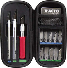 X-ACTO - Hobby Knife Set - 16 Pieces, Includes 3 Knives & 16 Blades - Americas Tooling