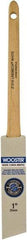 Wooster Brush - 1" Angled Hog Sash Brush - 2-3/16" Bristle Length, 6-1/2" Maple Rattail Handle - Americas Tooling