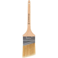 Wooster Brush - 2-1/2" Angled Synthetic Sash Brush - 2-11/16" Bristle Length, 8" Maple Rattail Handle - Americas Tooling