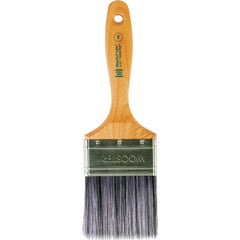 Wooster Brush - 3" Flat Synthetic Varnish Brush - 3-3/16" Bristle Length, 6-1/2" Maple Beavertail Handle - Americas Tooling