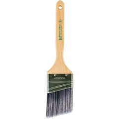 Wooster Brush - 2-1/2" Angled Synthetic Sash Brush - 2-15/16" Bristle Length, 7.88" Maple Fluted Handle - Americas Tooling