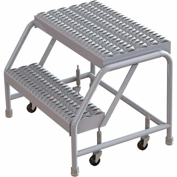 TRI-ARC - Rolling & Wall Mounted Ladders & Platforms Type: Rolling Warehouse Ladder Style: Rolling Safety Ladder - Americas Tooling