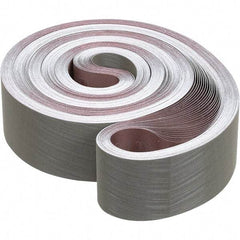 3M - 3" Wide x 132" OAL, A30 Grit, Aluminum Oxide Abrasive Belt - Aluminum Oxide, Coated, Cloth Backing, Wet, Series 307EA - Americas Tooling