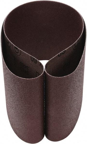 3M - 6" Wide x 48" OAL, 60 Grit, Aluminum Oxide Abrasive Belt - Aluminum Oxide, Coated, Cloth Backing, Series 341D - Americas Tooling