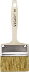 Wooster Brush - 3" Flat Hog Chip Brush - 1-11/16" Bristle Length, 5" Plastic Beavertail Handle - Americas Tooling