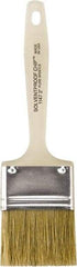 Wooster Brush - 2" Flat Hog Chip Brush - 1-11/16" Bristle Length, 4-7/8" Plastic Beavertail Handle - Americas Tooling