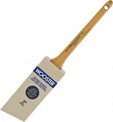 Wooster Brush - 2" Angled Hog Sash Brush - 2-3/16" Bristle Length, 8" Maple Rattail Handle - Americas Tooling