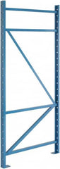 Steel King - 56,860 Lb Capacity Heavy-Duty Framing Upright Pallet Storage Rack - 4" Wide x 96" High x 36" Deep, Powder Coat Blue - Americas Tooling