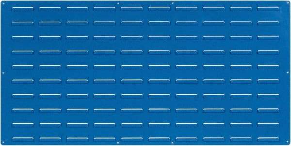 Triton - 48" Wide x 24" High, Blue Louvered Bin Panel - Use with LocBin - Americas Tooling