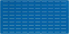 Triton - 48" Wide x 24" High, Blue Louvered Bin Panel - Use with LocBin - Americas Tooling